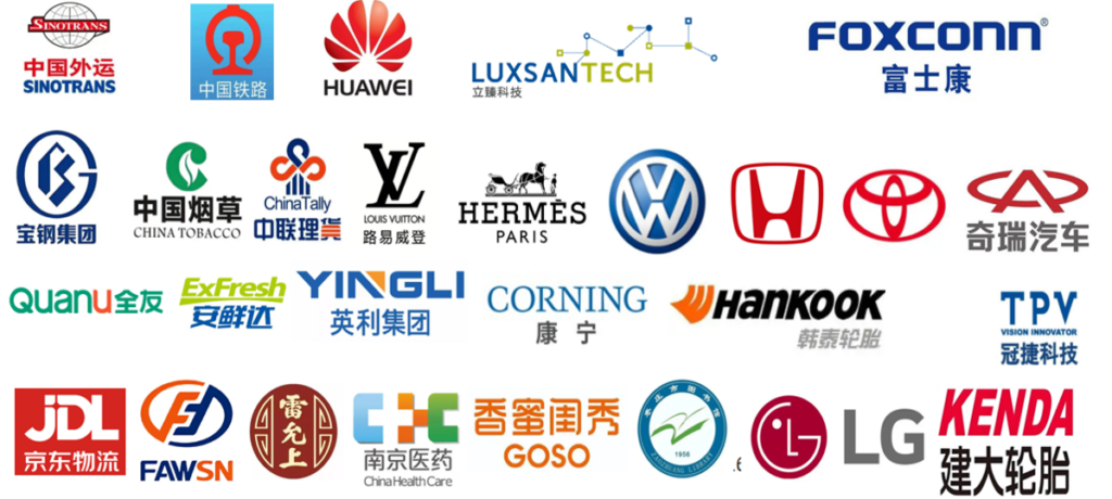 合作伙伴logo墙